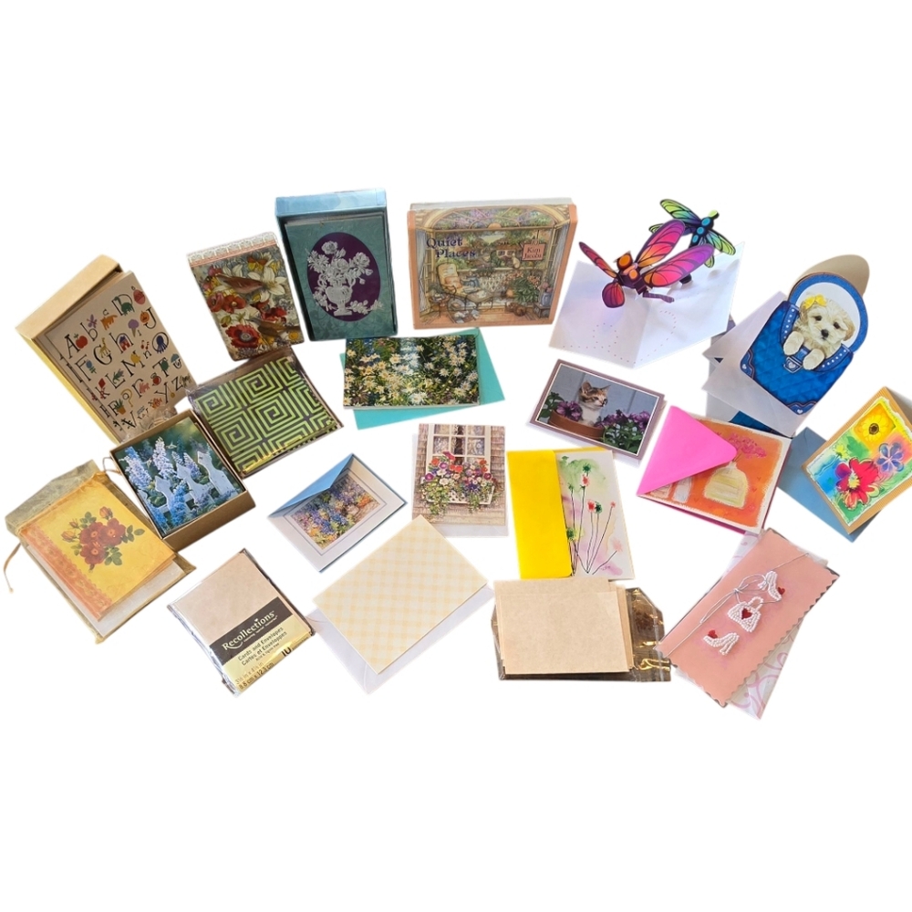 Assorted Blank inside cards Over 60 to choose from - Picture 4 of 5